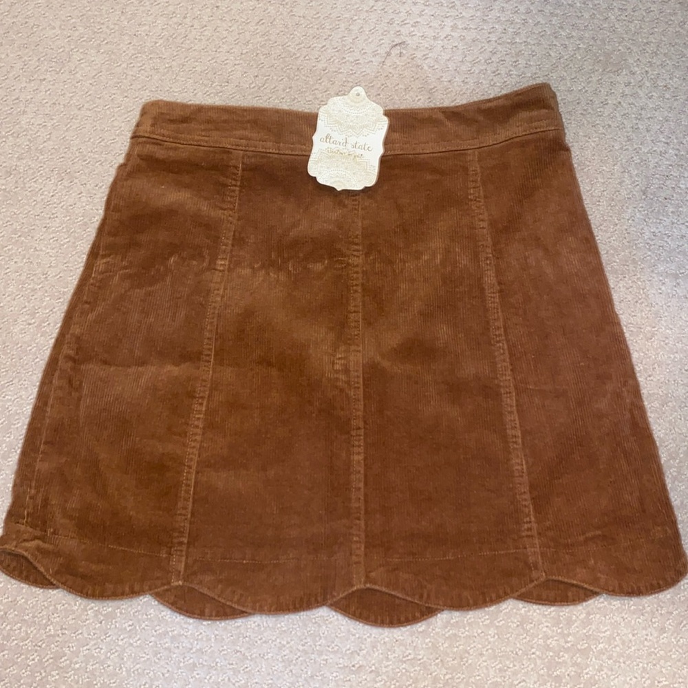 Altar’s state corduroy skirt